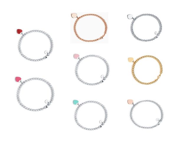 

bracelet 100 925 sterling silver original authentic classic heart gift exquisite wedding women bracelet jewelry length 16cm17cm3150400, Golden;silver