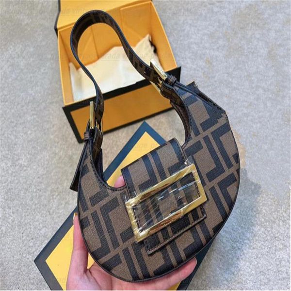

luxurys clutch cookie shoulder bag mini classic genuine leather handbags detachable designer women's men wallet handbag tote 269z