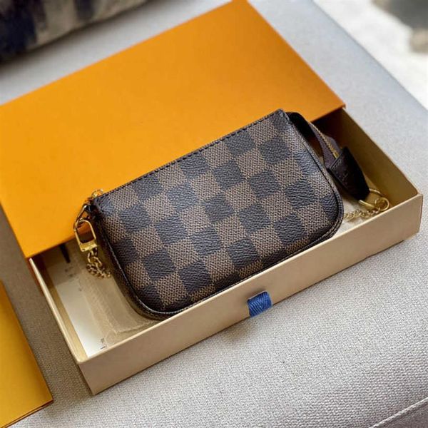 

designer bag cosmetic bags cases women's shoulder bag mini15 5cm hand-held underarm bag with chain bag242j