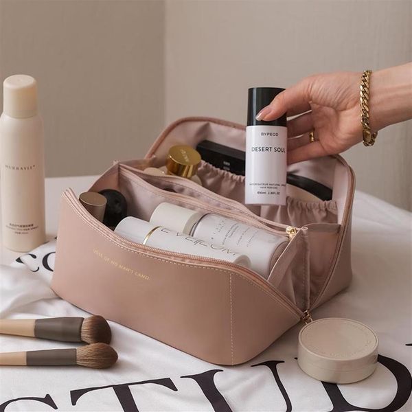 

new lady cosmetic bags fashion women makeup bag designers handbag organ pillow purse travel storage bag large capacity toiletry ca285h
