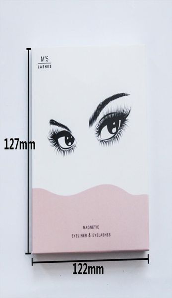 

magnetic mink eyelashes magic make up kits 5 pairs with tweezer eyeliner reusable false lashes 5d natural long easy wear no glue6079023