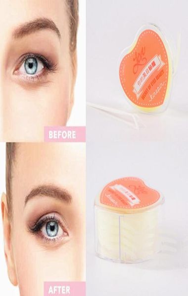 

600pcs makeup clear beige eyelid stripe big eye decoration invisible double fold eyelid shadow sticker slender eyelid tape2712598