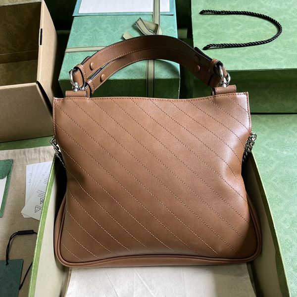 

designer small tote bags luxury genuine leather shoulder bags level replication chain bags 24cm with box g036