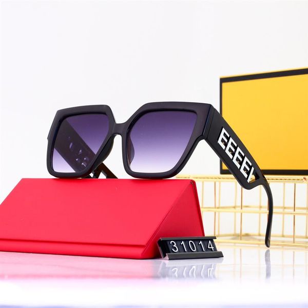 

mens designer sunglasses for women luxury sun glasses f fashion large full frame square drive goggle beach eyewear letter side wit208l, White;black