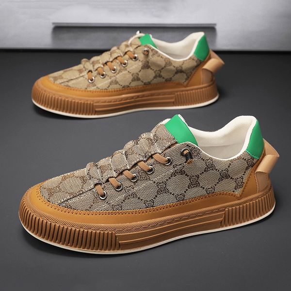 

height increasing shoes men casual sneakers vulcanized flat shoes personalized designed skateboarding tennis sneakers slip-on walking sports, Black;white