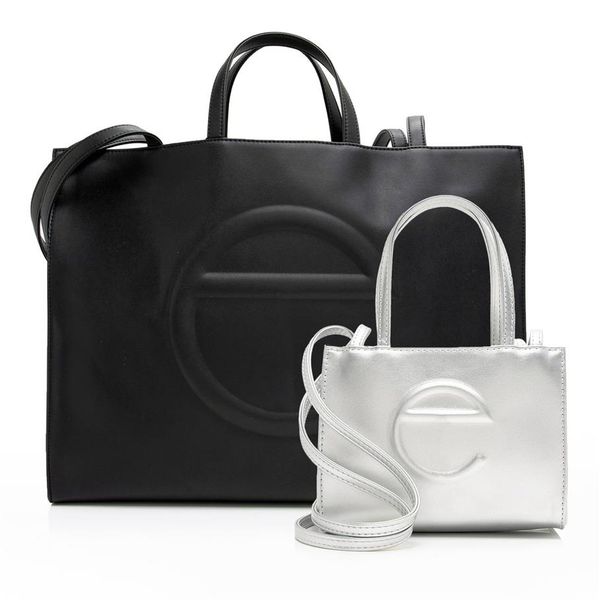 

woman shopping pink bags womens man 2size mini medium designer bag luxury tote handbag clutch genuine leather handle satchels 287v