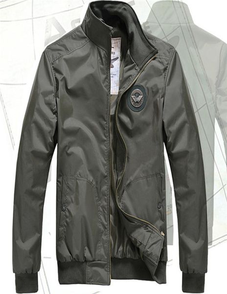

2016 autumn fashion brand men039s us air force 1 short aviation jacket warm bomber army green jacket manteau homme army militar6732555, Black;brown