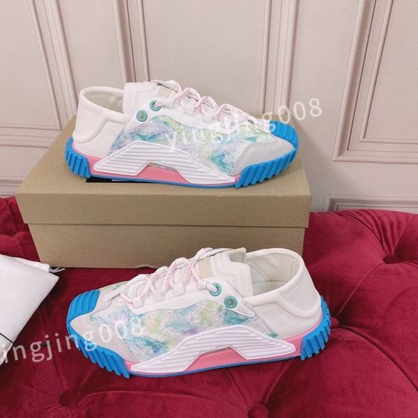 

2023 luxurys designer men women open sneakers casual shoes platform vintage black white pink beige sports breathable trainers mens shoe size