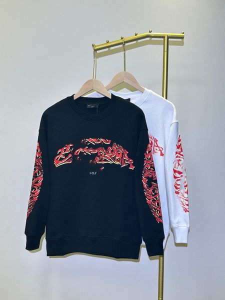 

designers young hoodies hip hop print embroidery hoodie men women angel spider sweatshirts heavy fabric pullover oversize xs- sc 01, Black