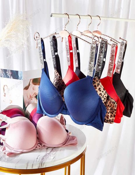 

bras sets vs rhine underwear women set brand design lingerie set seamless push up briefs bra sets plus size red pink bra y0911 1101h22456634, Red;black