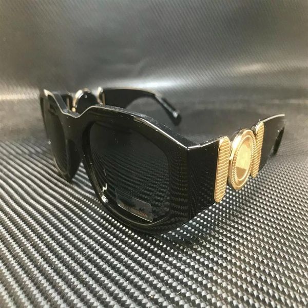 

men 4361black gold 53 mm sunglasses summer sunglasses man woman fashion glasses retro small frame design uv400 3 color opti325p, White;black