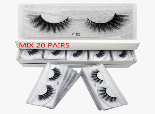 

whole eyelashes 203050100 pcs 3d mink lashes natural mink eyelashes whole false makeup false lashes in bulk8389904