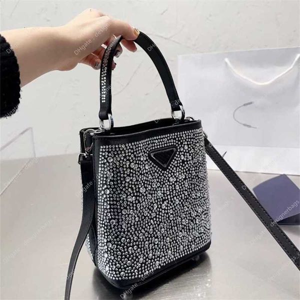 

crossbody p diamond bag purses designer woman handbag advanced super fire versatile luxury crossbody ins full rhinestone small with 2023 lig