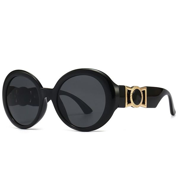 

women's summer sunglasses with round face and big face 2022 new uv-proof makeup artifact sun glasses womens fashion v333333242x, White;black