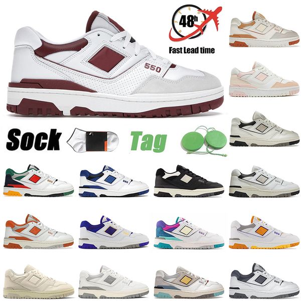 

bb550 b550 new 550 outdoor sports shoes men women shadow green black sea salt burgundy varsity gold navy blue cream black green designers sn