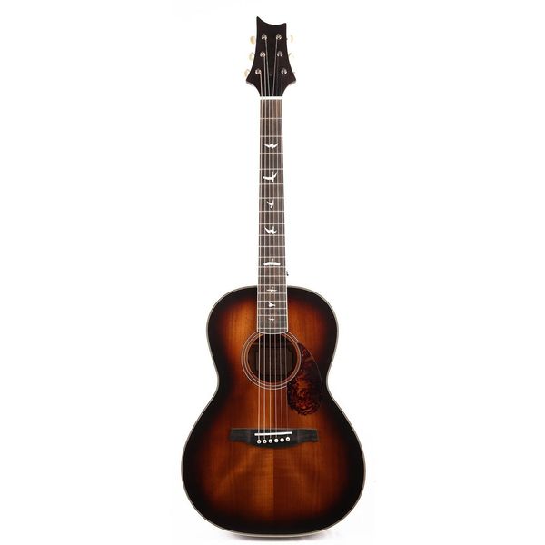 

p20e parlor acoustic-electric tobacco sunburst guitar