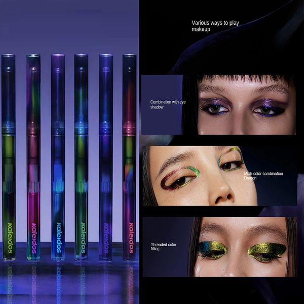 

eye shadow 6color kaleidos kaleidoscope holy eyeliner pen durable waterproof non rendering chuangsheng night chameleon 230822