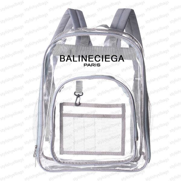 

designer backpack for woman mens backpack luxury backpack luxury bag daily leisure bag transparent backpack simple style backpack waterproof