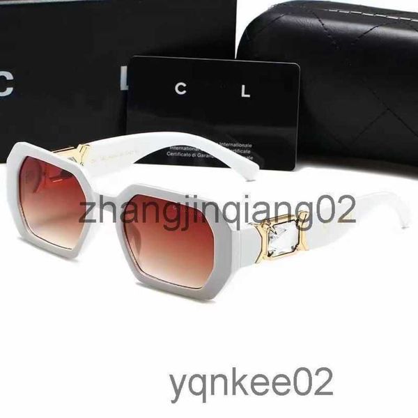 

designer channel sunglasses cycle luxurious fashion sports polarize c c sunglass men women vintage baseball beach driving white square sun g, White;black