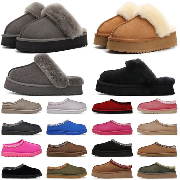 

new luxury ultra mini boot classic australia women slippers snow boot designer tasman maroon warm winter boots ladies platform fur booties s