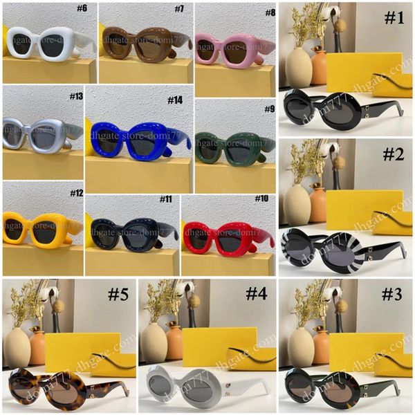 

high-quality fashion round frame sunglasses with gold metal logo for women or men234l, White;black
