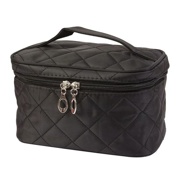 

whole- makeup bag square cosmetic bag protable travel toiletry organizer solid high capacity make up bags girls2259