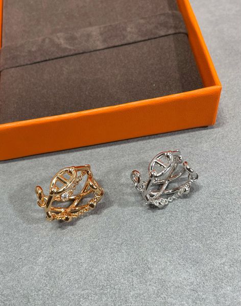 

cluster rings for women fashion 2 colors gold silver ladies party alloy ring size 6-7-8 gift jewelry, Golden;silver