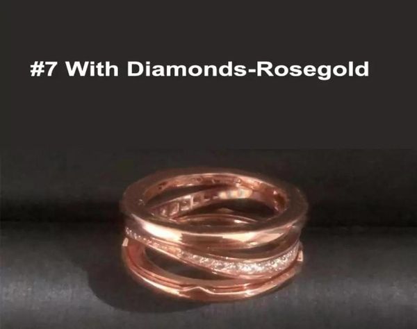 

love rings 2023 fashion 316l titanium steel zero ring couple rings for men and women ring with box8419688, Silver