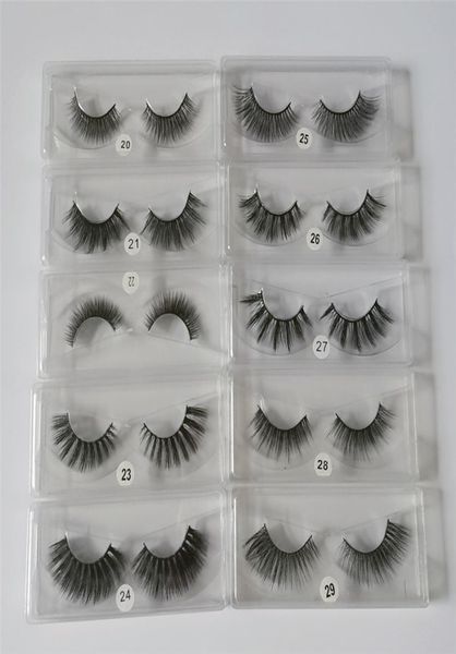 

imitated mink eyelashes 10 styles 3d false eyelashes soft natural thick fake eyelash 3d eye lashes mink false eyelash3579732