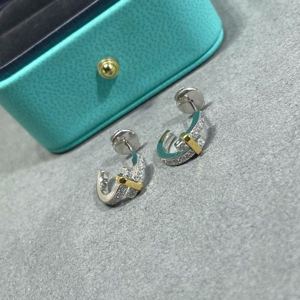 

ear cuff 925 sterling silver pave zircon sparkling surround earrings fashion brand ladies party banquet luxury jewelry 230822