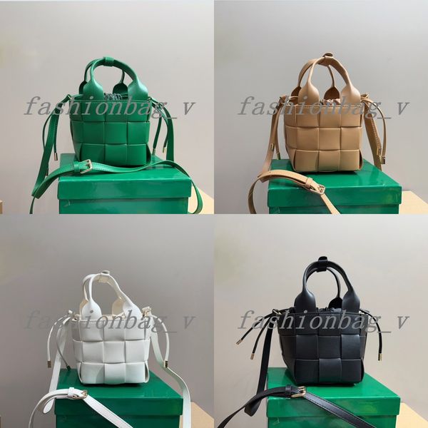 

designer cassette bag women woven handbag oblique cross bucket bag party bag ladies luxury multi layered drawstring wallet