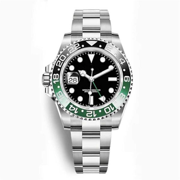 

2022 new watch stainless steel mens watches 41mm ceramic frame 2813 automatic mechanical swimming waterproof super luminous wristw236f, Slivery;brown