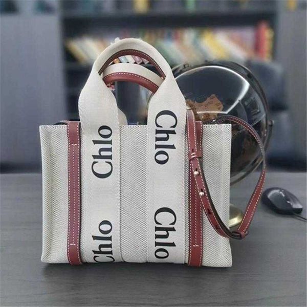 

designer handbag tote bag chlo brand canvas hand bill shoulder crossbody ladies all-in-one fashion large capacity commuter beach shopping ba