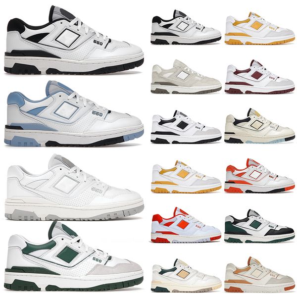 

designer 550 550s casual shoes men women runner unc white university blue lakers pack white multicolor navy red running shoes new bb 550s sp