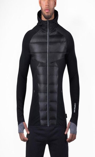 

2018 new winter warm hoodies gyms hoodies men and women general sportswear muscle brothers casual cotton jacket men tight outdoor2589930, Black;red
