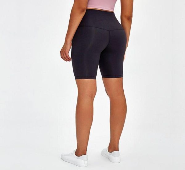 

sports high waist short gym running yoga shorts 4 way stretch fabric align super high rise short 10 training shorts leggings5942940, White;black