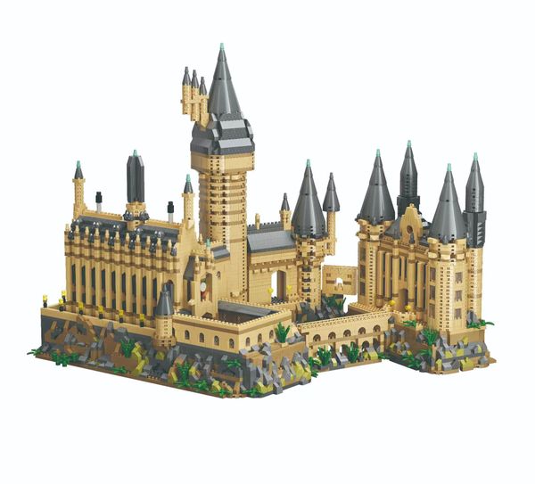 

lepin toys pottery assembling harrys potter castle university brick sets home furnishing christmas gifts