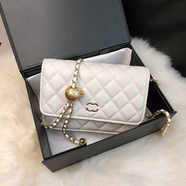 

qwertyui879 2023 women's bag designer bag gold chain flap bag little incense everything shoulder bag ladies portable crossbody bags