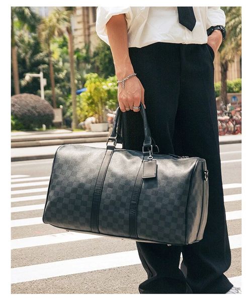 

designers women fashion duffel bags luxury backpacks men female travel bags leather handbag large capacity holdall carry on luggage overnigh