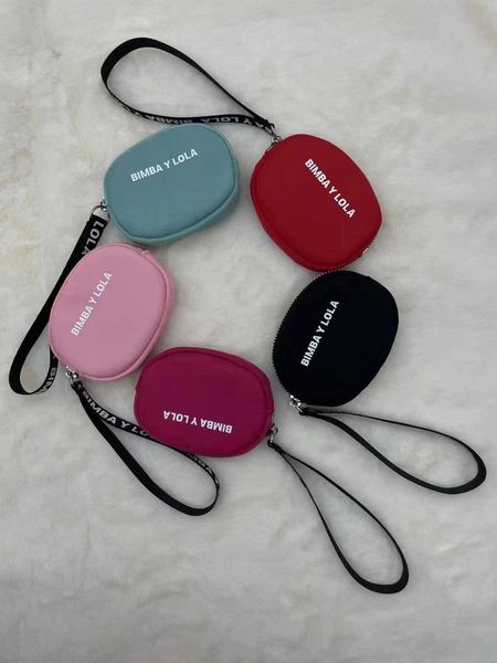 

spanish women designer bag bimba y lola wallet change purse nylon coins bags
