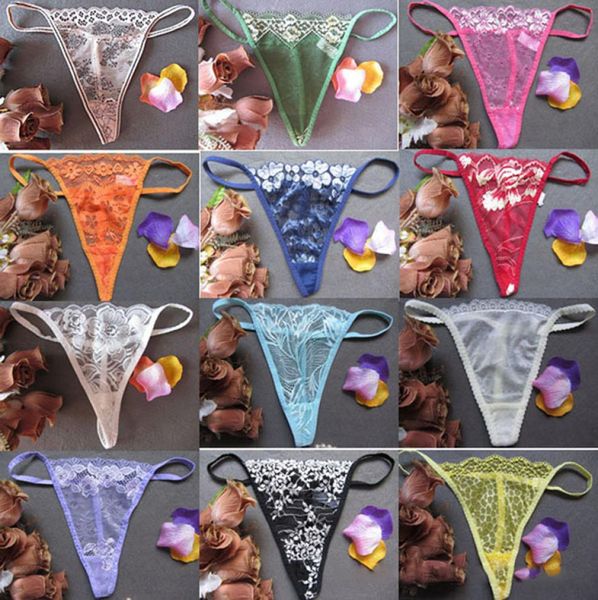 

women lace gstrings pants multicolor transparent tpants thong lady underwear briefs floral panties 3000 pcs z15603033001, White