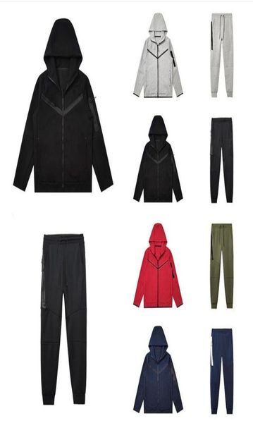 

2022 thick designer pant men woman tech fleece tracksuit men sports pants jogger trousers tracksuits bottoms techflee6041559, Black