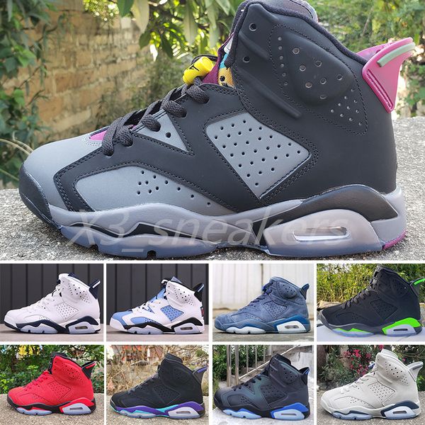 

2023 jumpman 6 men basketball shoes 6s unc metallic silver cool grey dmp aqua georgetown hare red infared sport blue mens trainers sports sn