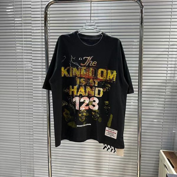 

men's tshirts rivington roi rebis 123 men women summer t shirt rrr123 washed distress vintage hip hop high street quality oversized tee, White;black