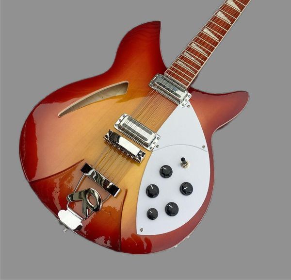 

classic rick 360 12-string cherry red electric guitar, feel good, can be customized to order ing