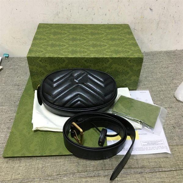 

fanny pack for women waist bags womens shoulder bag black leather luxury designer belt bags282i
