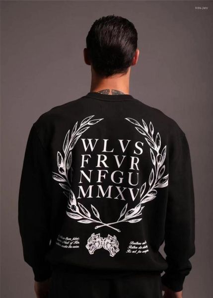 

men039s hoodies darc sport print men hoodie streetwear hip hop sweatshirts o neck mens high street pullover fashion clothing to9945420, Black