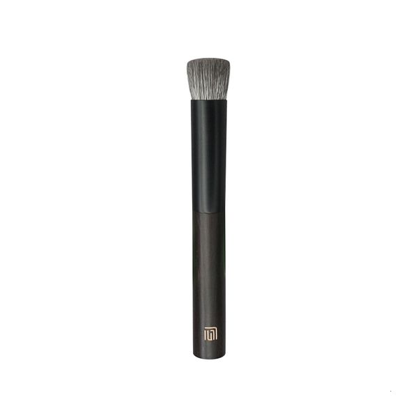

makeup tools hh23 professional handmade brush soft silver goat hair small foundation concealer ebony handle make up brushes 230822