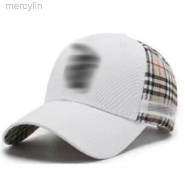 

designer hat burbury caps baseball cap for men and women korean version fashionable couple hat ins embroidered letter cap spring summer outd, Blue;gray