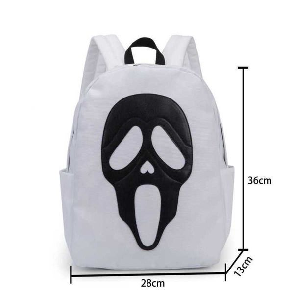 

halloween lightweight backpack funny casual bag 230821
